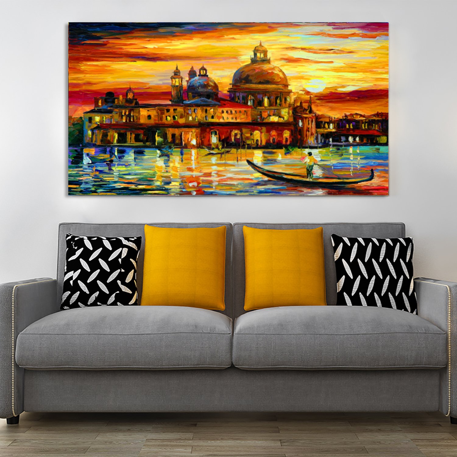 Canvas Wall Art,PAINTINGS,Classic Rajasthani Royal Fort Premium Canvas Wall Painting